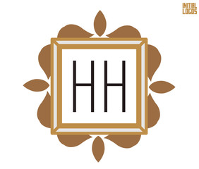 HH Initial Logo for your startup venture
