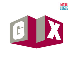GX Initial Logo for your startup venture