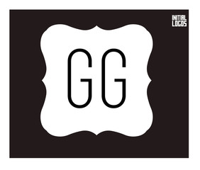 GG Initial Logo for your startup venture