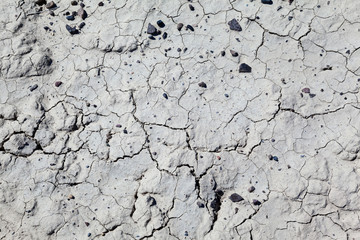 The cracked ground in Death Valley National Park, California