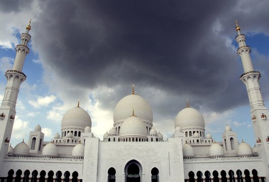 Sheikh Zayed Moschee - Abu Dhabi, Vereinigte Arabische Emirate.