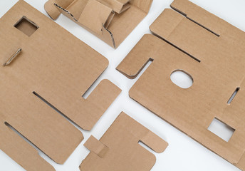 cardboard, close-up