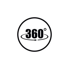 Icon 360 degrees.