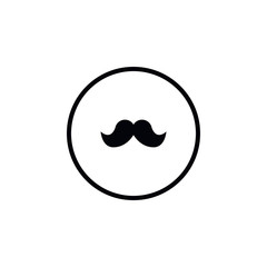 Icon mustache.