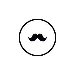 Icon mustache.