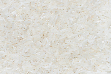 close up white rice background