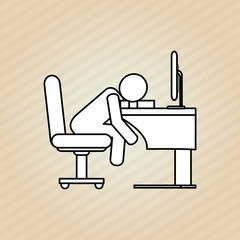 Resting and sleep design , vector illustration