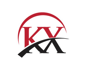 KX red letter logo swoosh