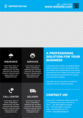 A4 Professional Flyer Template