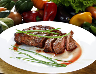 BBQ steak