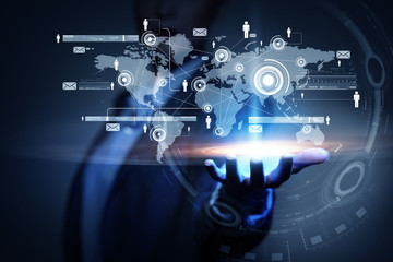 Whole world in hands 