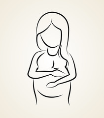 Pregnancy mother design
