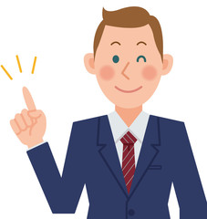 ビジネスマン　外国人　ポイント