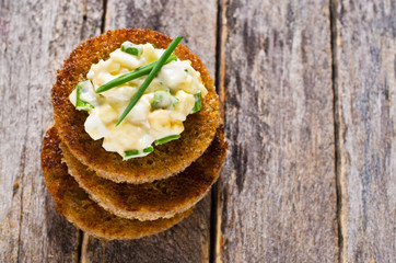 Sandwich with egg salad