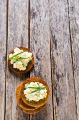 Sandwich with egg salad