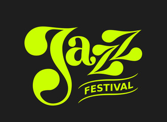 Jazz festival flyer