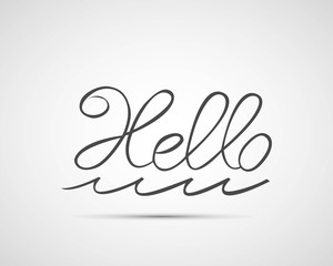 hello font