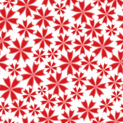 seamless pattern flowers