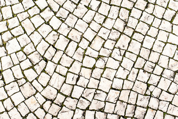 ..Stone paving texture / Abstract street background.