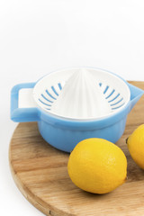 Lemons and lemonade plastic strainer