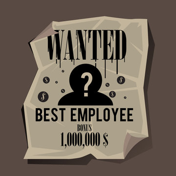 poater wanted best empolyee
