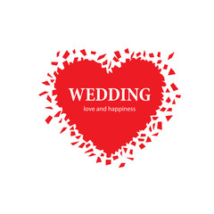 vector logo wedding