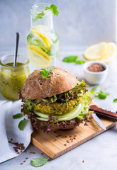 Vegan burger