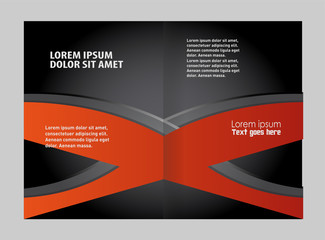 Bi-Fold Mock up Brochure Design
