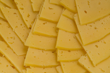 Cheese sliced