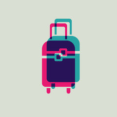 travel bag icon