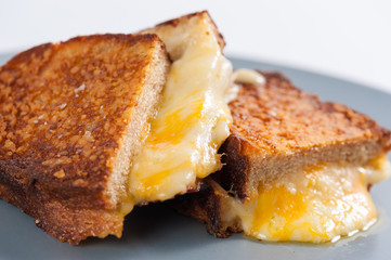 Sandwich with various types of cheese