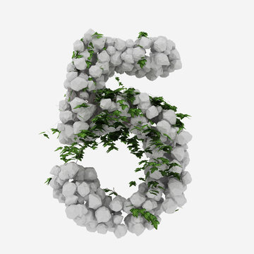Rock and ivy alphabet 5