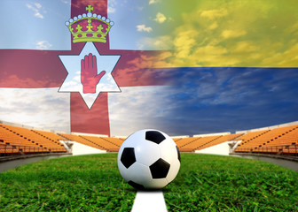Soccer Euro 2016 ( Football )  North Ireland  and Ukraine
