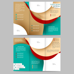 Abstract brochure template