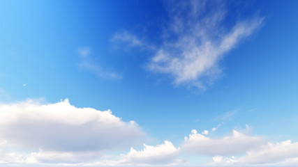 Fototapeta premium Cloudy blue sky abstract background, blue sky background with ti