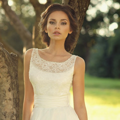Naklejka premium beautiful bride