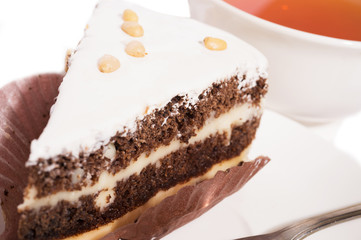 tasty  a bird cherry cake