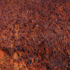 rusty old metal texture