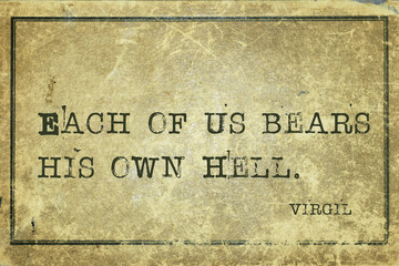own hell Virgil