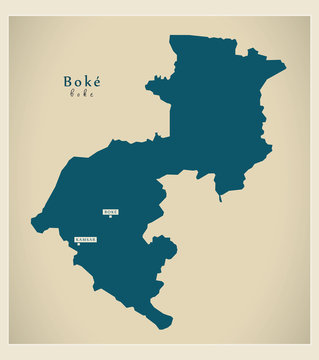 Modern Map - Boke GN
