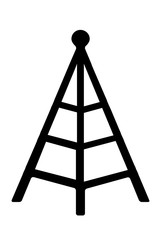 insolated radio tower