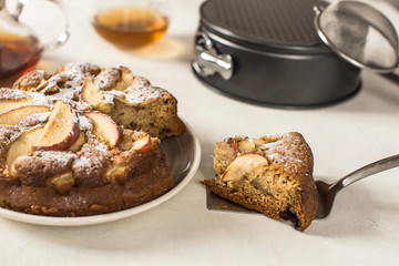 Homemade Apple Pie Dessert Ready to Eat