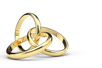 3つの重なる指輪