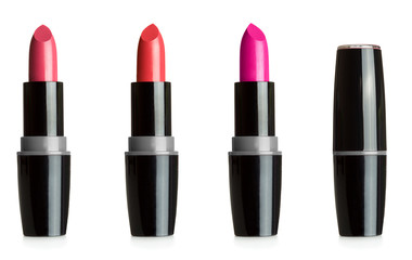 Four lipsticks