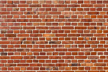 big red brick wall texture