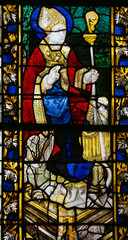 Saint Nicolas - Stained Glass