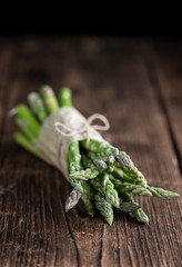 Fresh green Asparagus