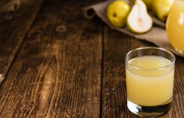Glass of Pear Juice