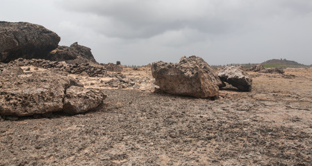 Bonaire caribbean island landscapes