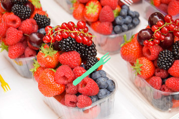 Mixed summer berries